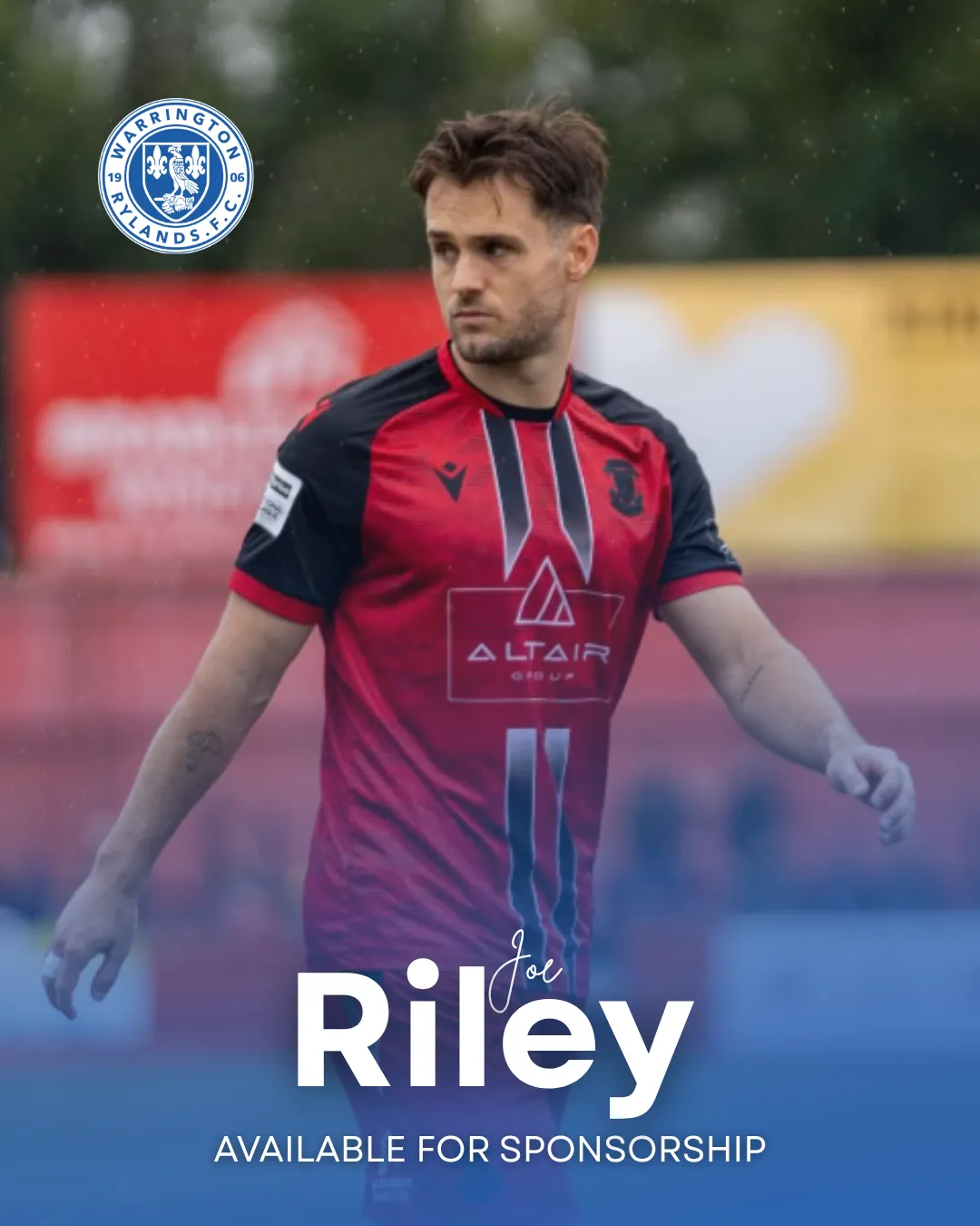 Warrington Rylands Add Experience with Joe Riley Signing